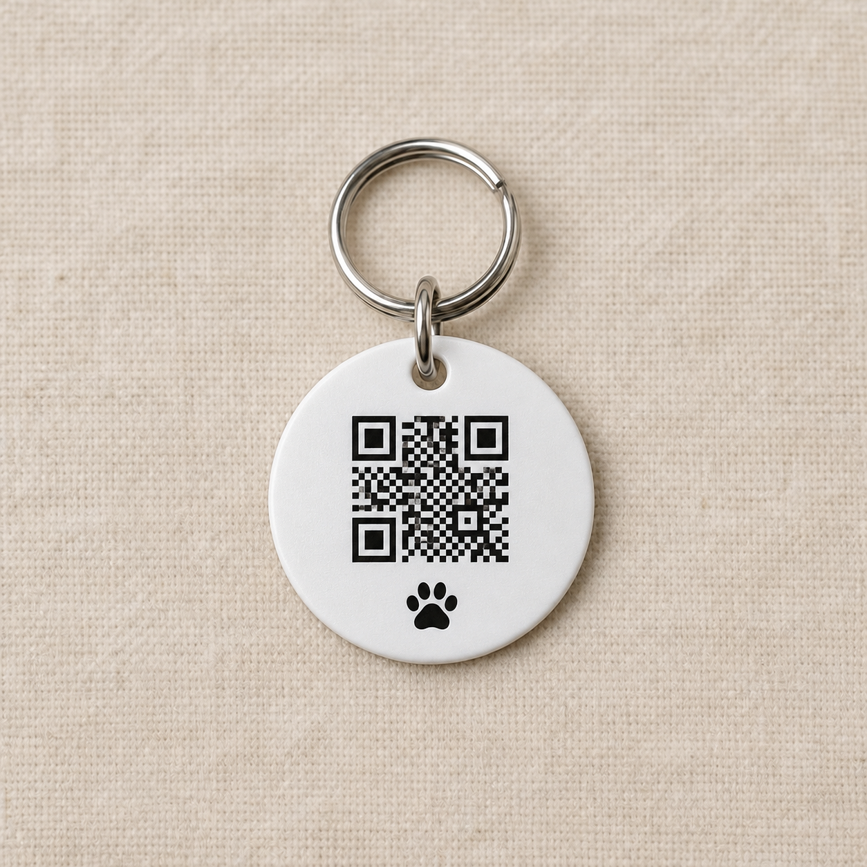 Scan4Paws — Λευκή ταυτότητα QR
